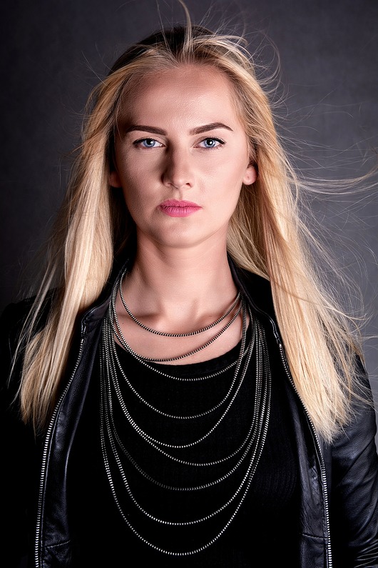 Rockowy naszyjnik ZipFashion