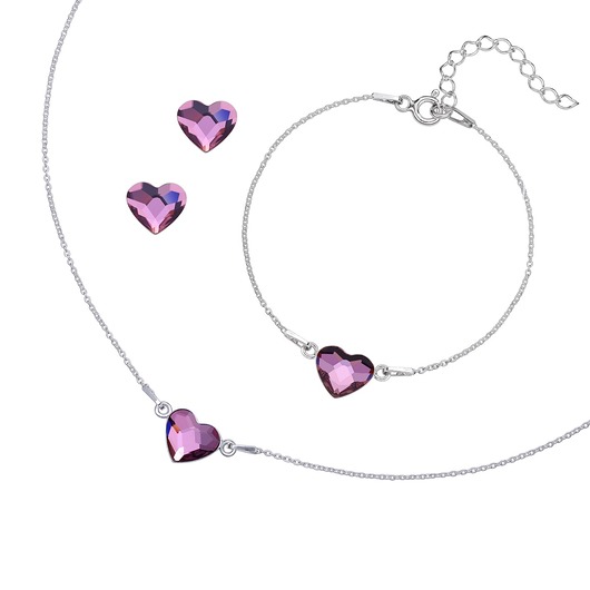 3- częściowy zestaw z kryształem SWAROVSKI® Coccola JEWELLERY
