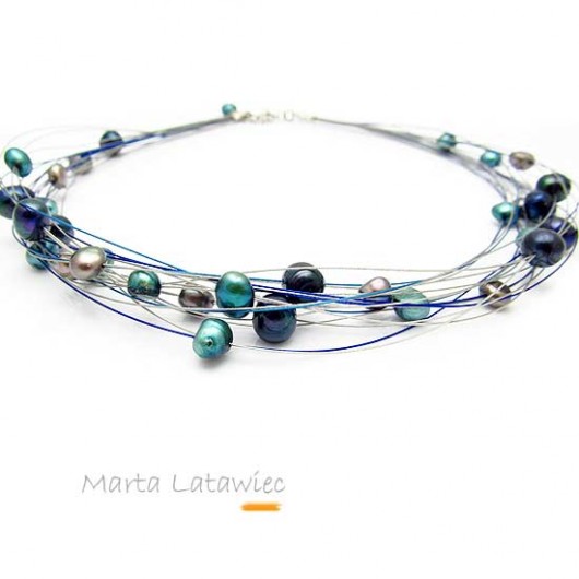 Naszyjnik >Morski< Marta Latawiec