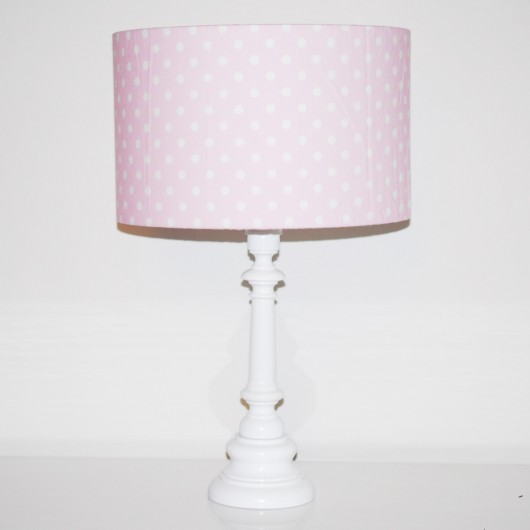 Abażur Pink Dots 40x40x25cm Majunto