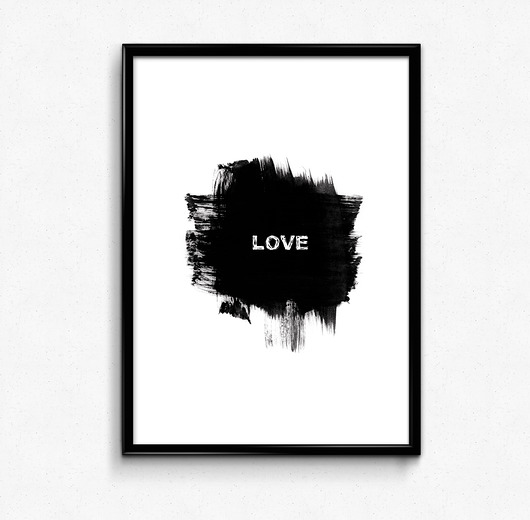 LOVE plakat Bury Lis