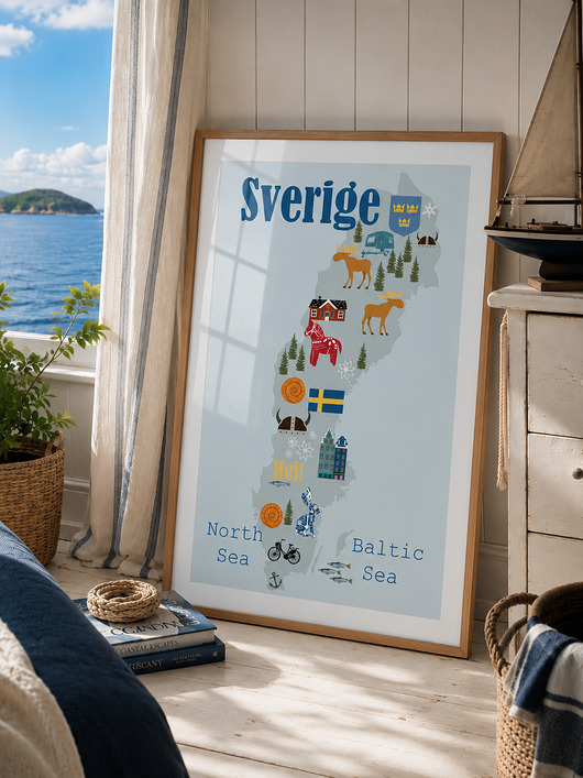 plakaty Plakat Szwecja