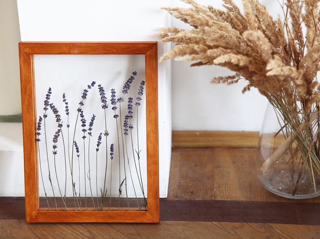 Żywy obraz Lavender Plantsonwall