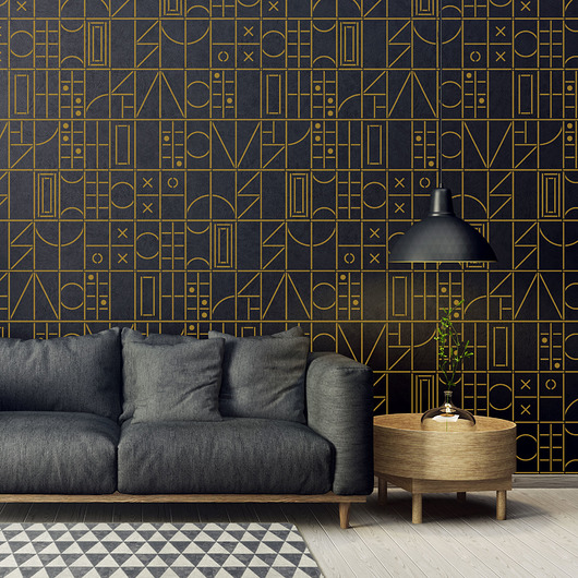 tapety i naklejki ścienne Powtarzalny szablon malarski / GEOMETRIC TILES
