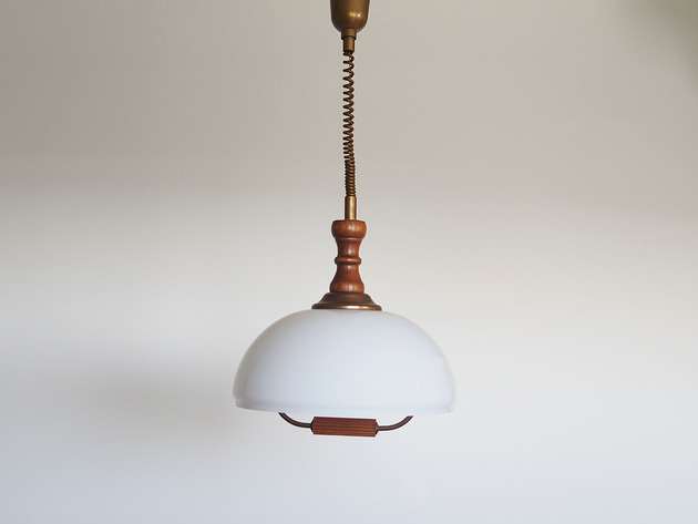 lampy wiszące Lampa wisząca, skandynawski design, lata 80