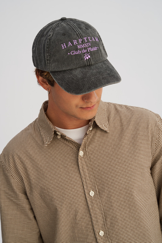 czapki i kapelusze męskie Sprana czapka z daszkiem VINTAGE czarna