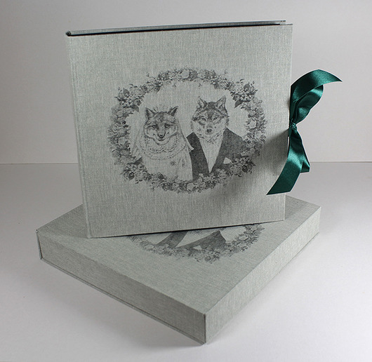 2 albumy TRUE love z pudłami papier LAB
