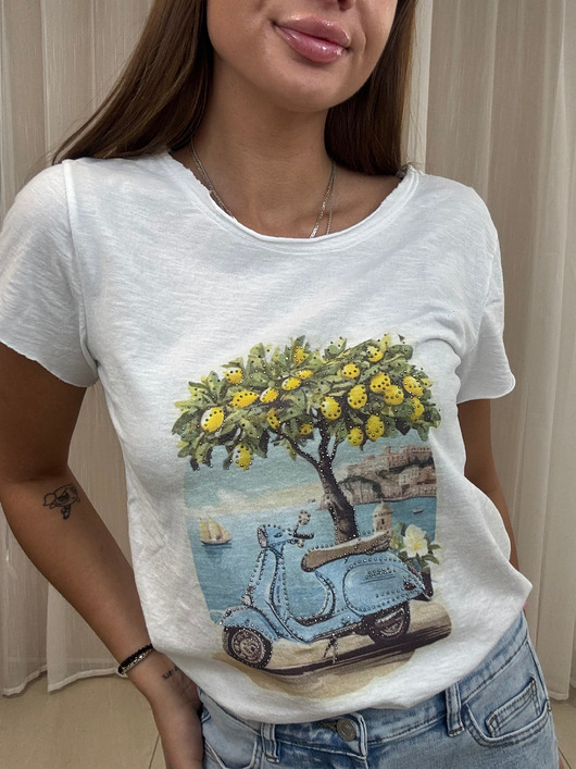t-shirt damskie T-shirt Bike