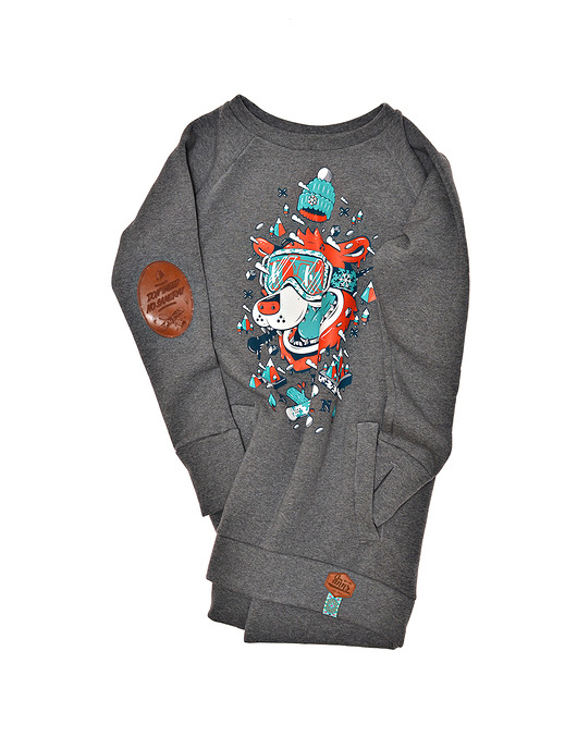Ice Bear Baggy Dark Grey DONT NEED NO SAMURAI