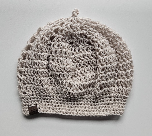 czapki damskie Wiosenny beret z wełny