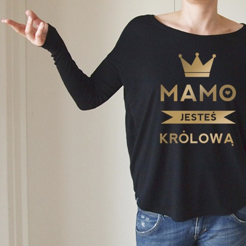 Wąski rękaw Mamo Gold ONE MUG A DAY