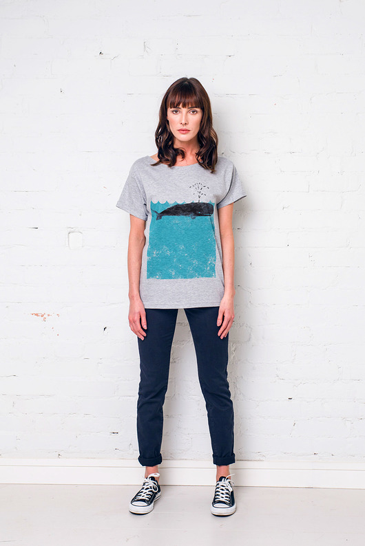 WHALE Oversize T-shirt GAU great as You