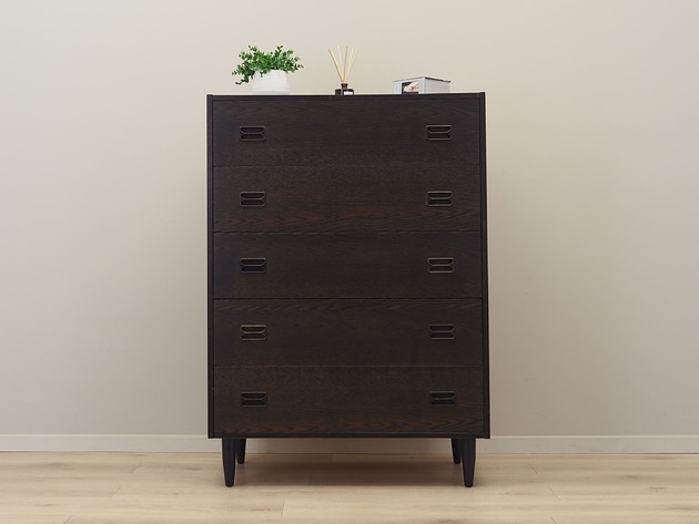 komody i szafki Komoda dębowa, duński design, lata 70, produkcja: Dania
