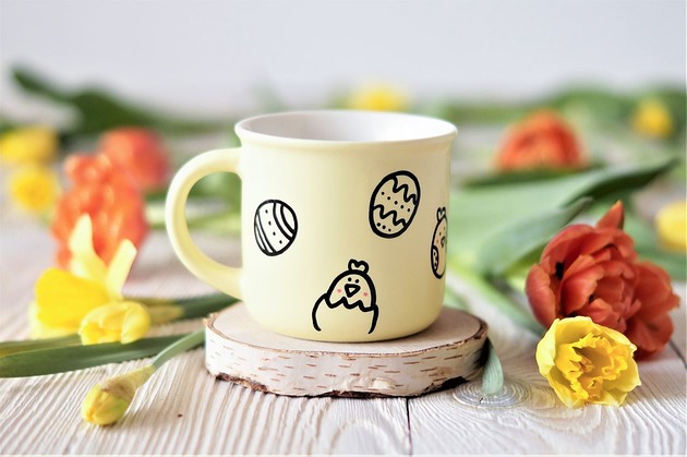 kubki Świąteczny Kubek z Kurczakiem