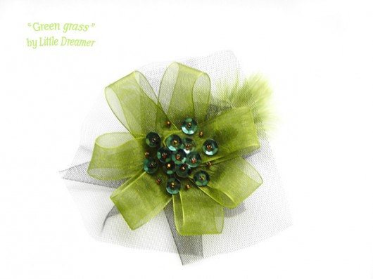 Broszka &quot;Green grass&quot; Little Dreamer