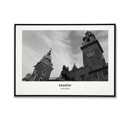plakaty Plakat miasto POLSKA - KRAKÓW obraz
