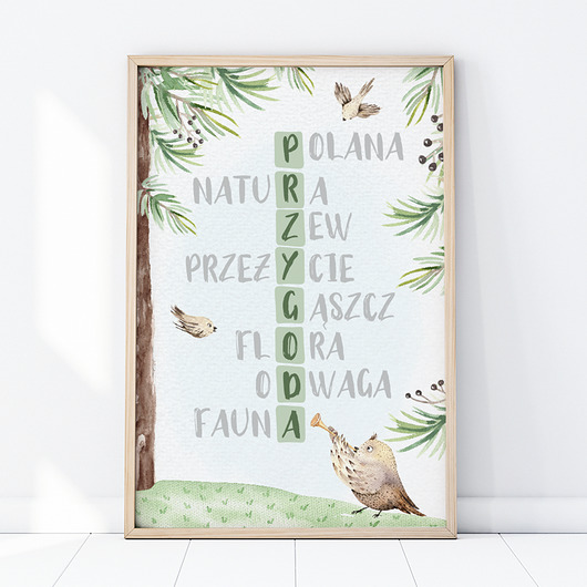 PLAKAT PRZYGODA P115 Yoko Design