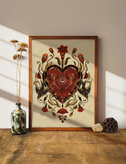 plakaty Love, plakat botaniczny, plakat miłość