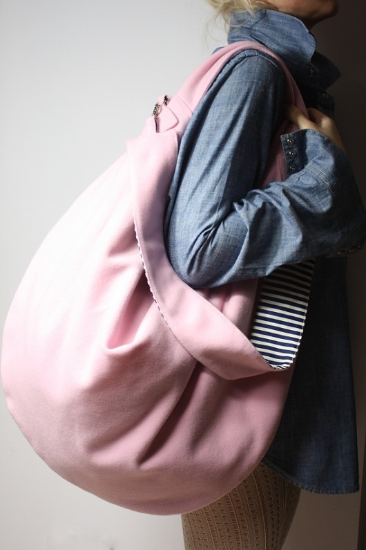 Torba hobo XXL retro glamour Zuzia Górska