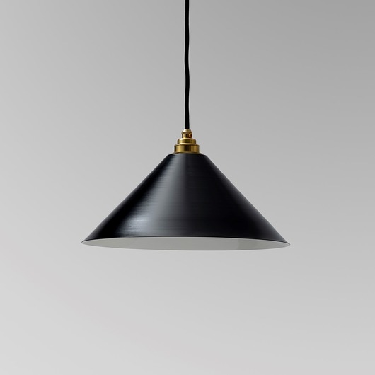 lampy wiszące Lampa lakierowana Jasper black