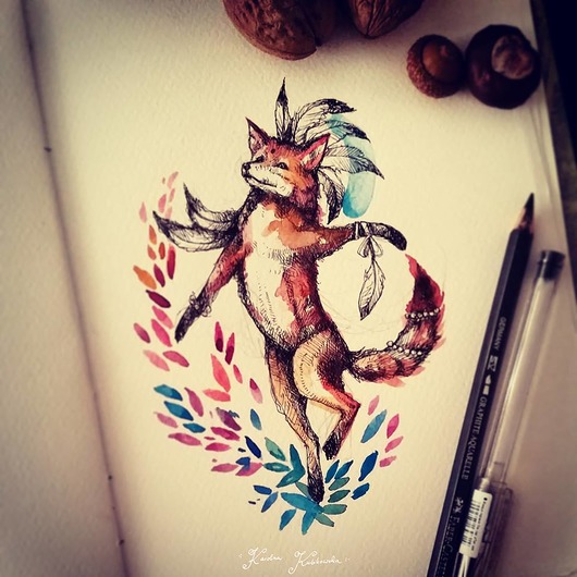 Lisek - print EmilysMoose