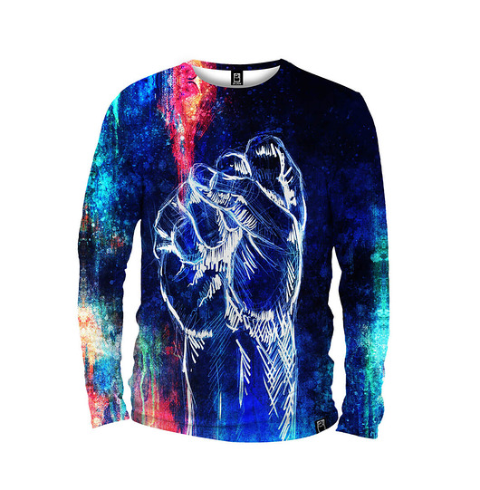 bluzy męskie Koszulka Longsleeve Męska DR.CROW Fist