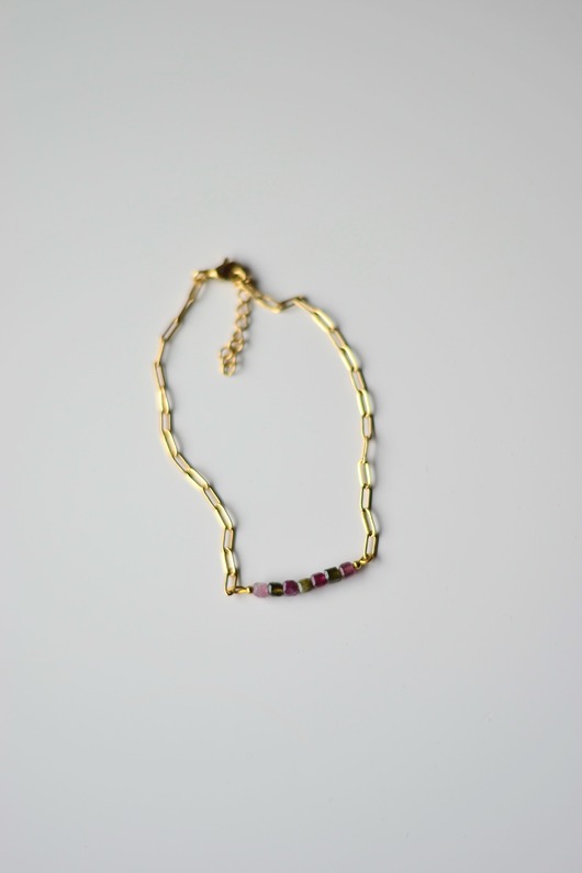 bransoletki z kamieni naturalnych Bransoletka z turmalinem