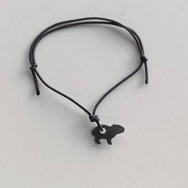 bransoletki na sznurku Kapibara bransoletka