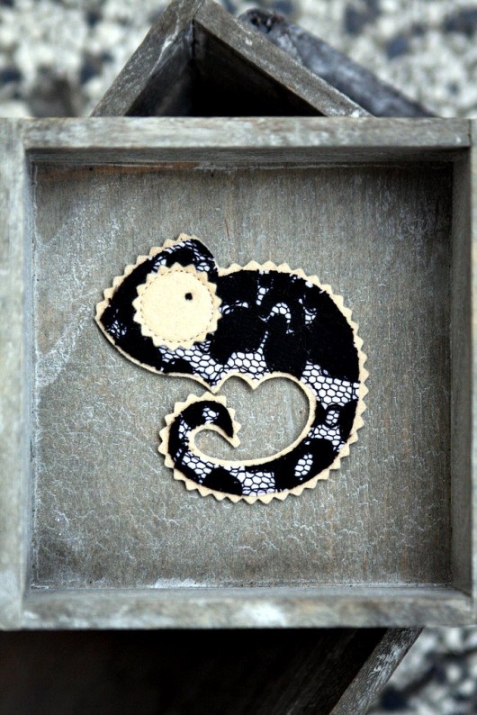 Koronkowy Leon made by agah