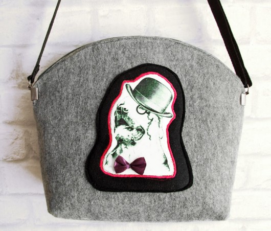 Filcowa shopper DOG ruben art