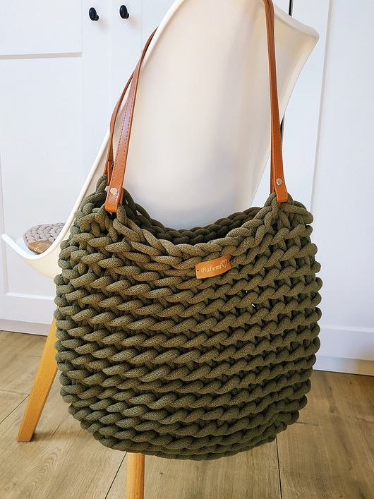 torby na ramię Torba na Ramię "Boho Weave Bag" kolor  Khaki
