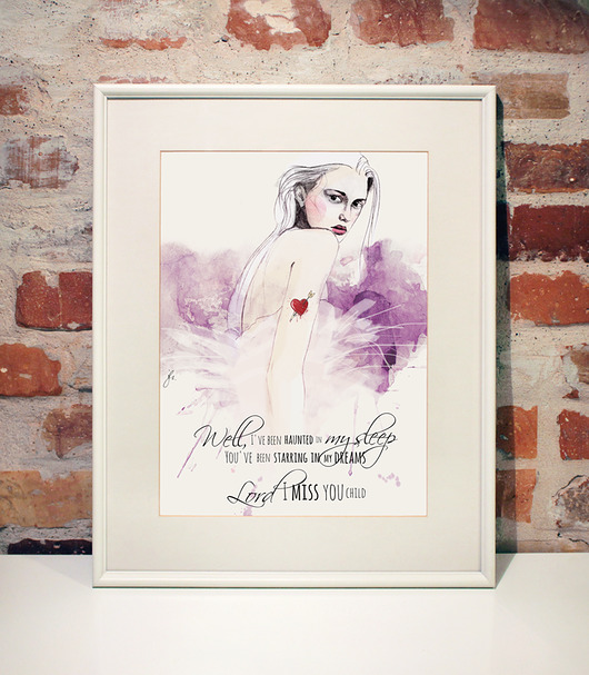 grafiki i ilustracje I miss you