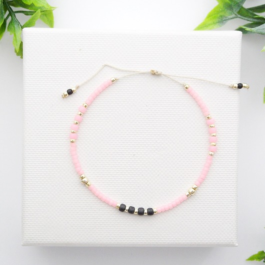 Bransoletka koralikowa Minimal - Turquoise Ilovehandmade
