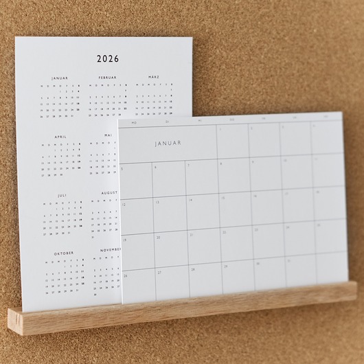 kalendarze i plannery Kalendarz ścienno-biurkowy A5 2026 - wersja polska + święta