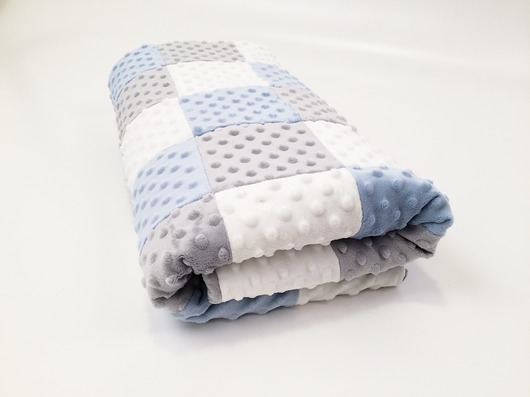 Kocyk MinkyLove z wypełnieniem Nessy Patchwork