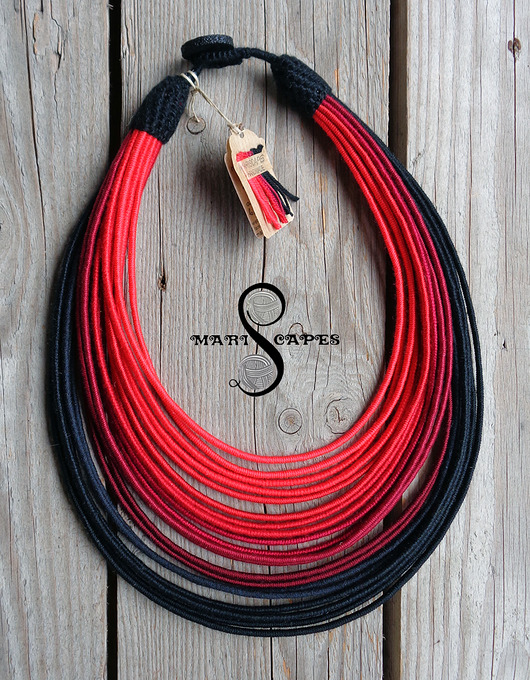 REZERWACJA dla 12635785 - Red & Black Ombre MARISCAPES