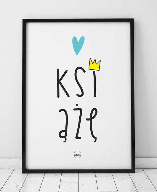 plakat. książę (format A3) Love Life and Forest