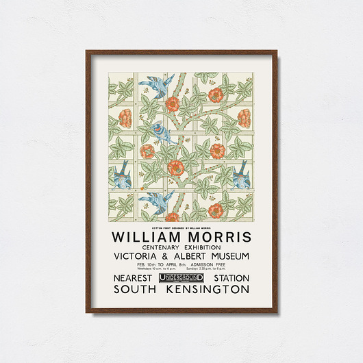 plakaty Wiliam Morris - Exhibition Poster
