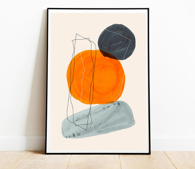 plakaty Plakat Obraz Minimalistyczny Nowoczesny 02A