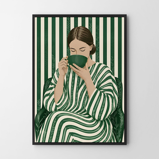 plakaty Morning coffee plakat/ilustracja na prezent kawa