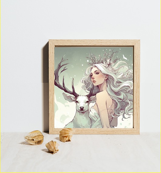plakaty Plakat Królowa Lodu 30cm x 30cm