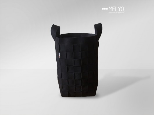 Kosz OLEE large black - zamowienie specjalne melyo