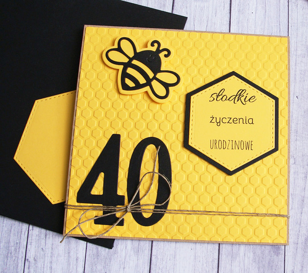 kartki scrapbooking Słodkie życzenia urodzinowe