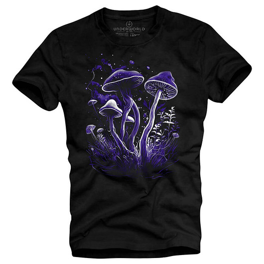t-shirty męskie T-shirt męski UNDERWORLD Mushrooms