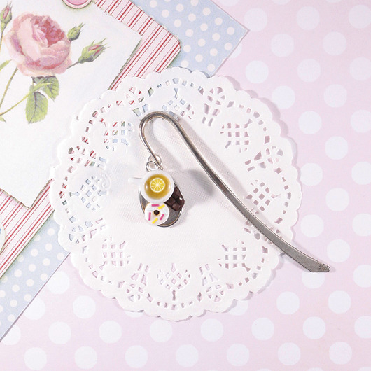 Filiżanka zakładka do książki na prezent Lemon Lovely