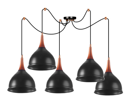 lampy wiszące Lampa Spyder Wiszaca LOFT Industrial