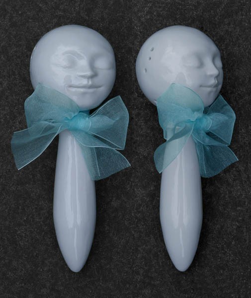 PORCELANOWA grzechotka ar studio