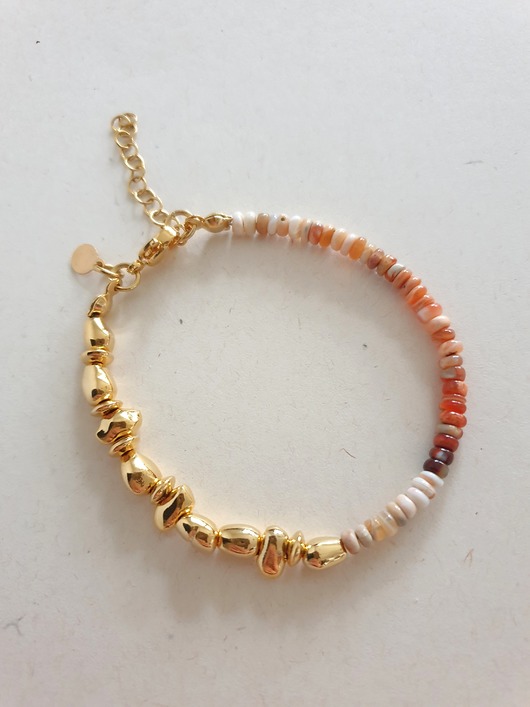 bransoletki z kamieni naturalnych Bransoletka NEO opal ognisty