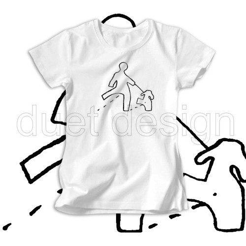 T-shirt Damski 098ST duet design Duet design