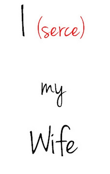 I LOVE MY WIFE koszulka [ L ] Marvellousette
